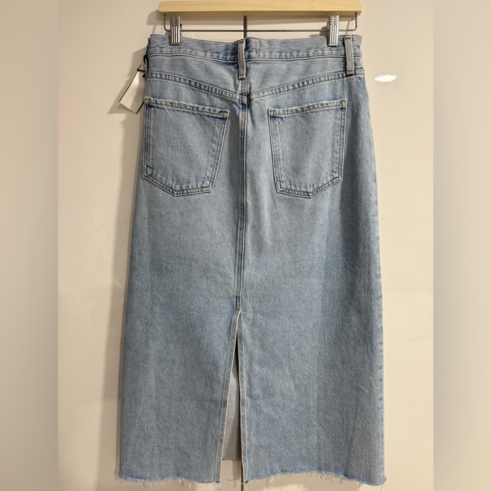 AGOLDE DELLA DENIM SKIRT SIZE 27 in PRACTICE - Picture 9 of 11